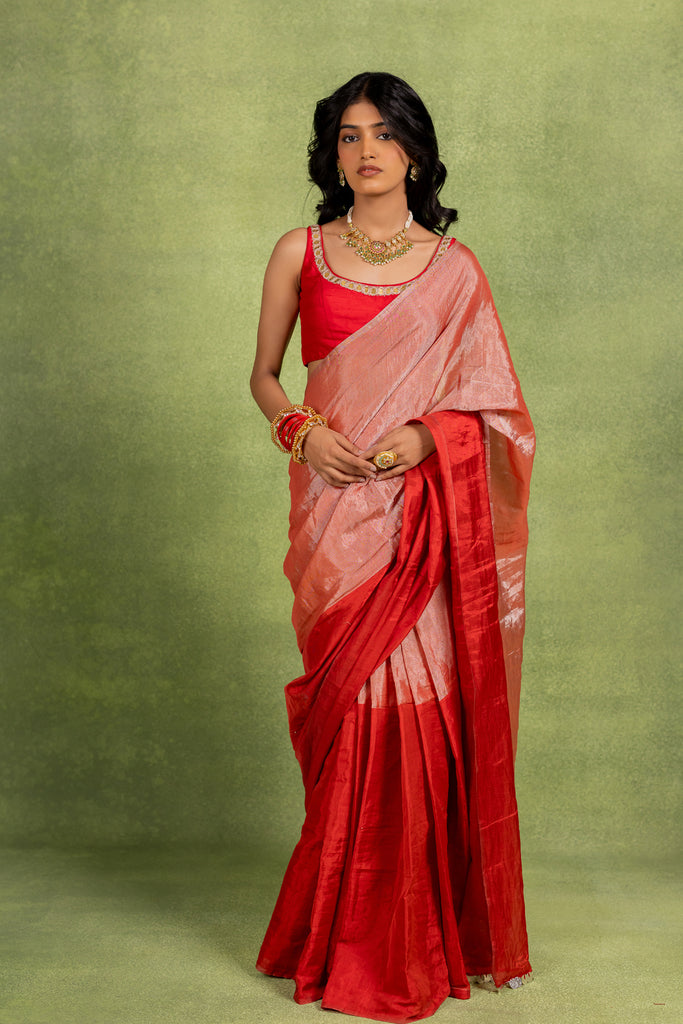 tissue saree