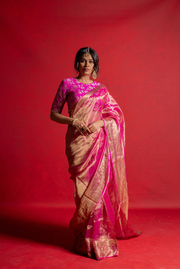 Tissue Saree