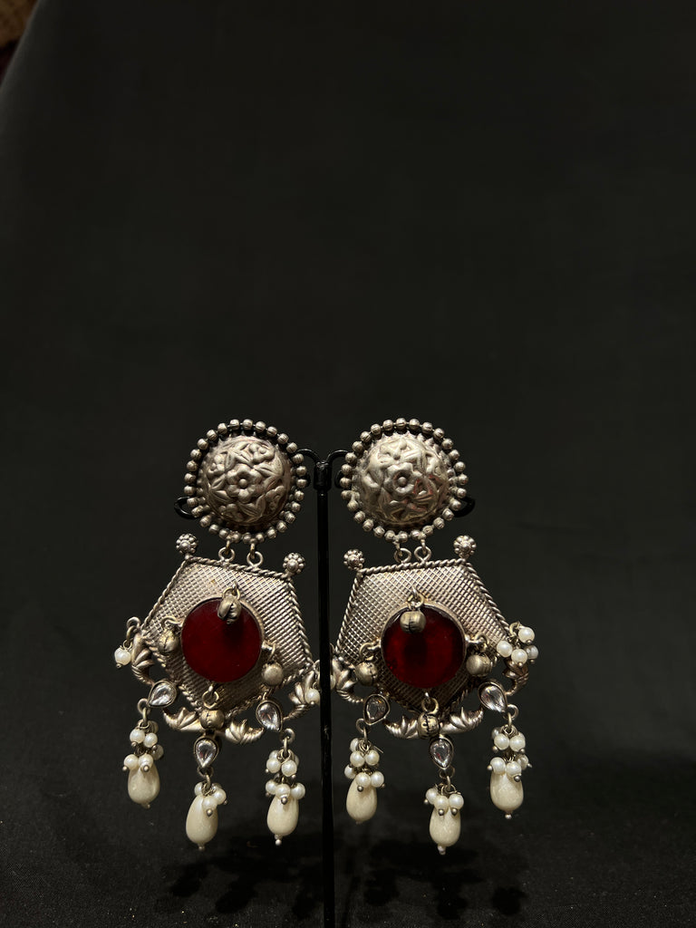 Oxidised Earrings