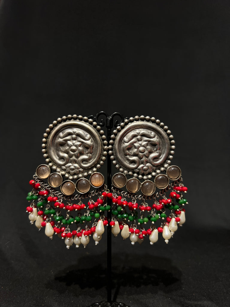 Oxidised Earrings