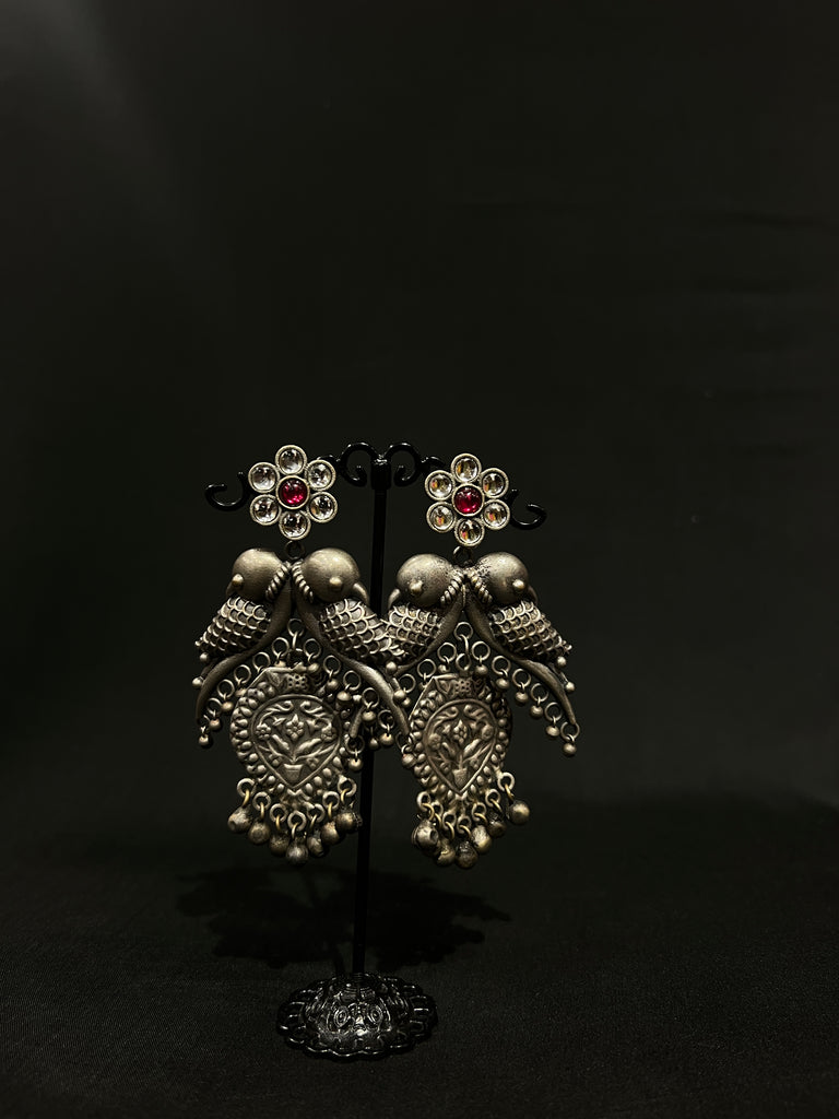 Oxidised Earrings