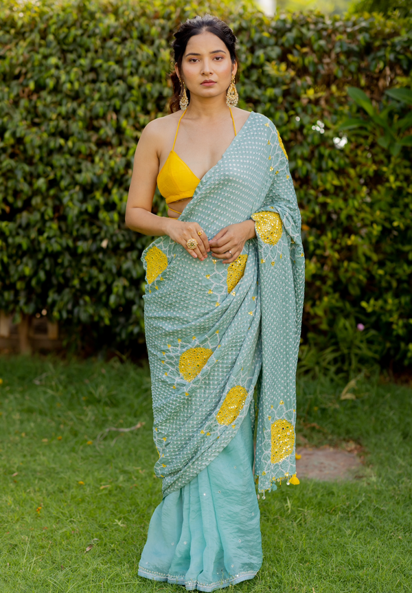 Bandhani Saree