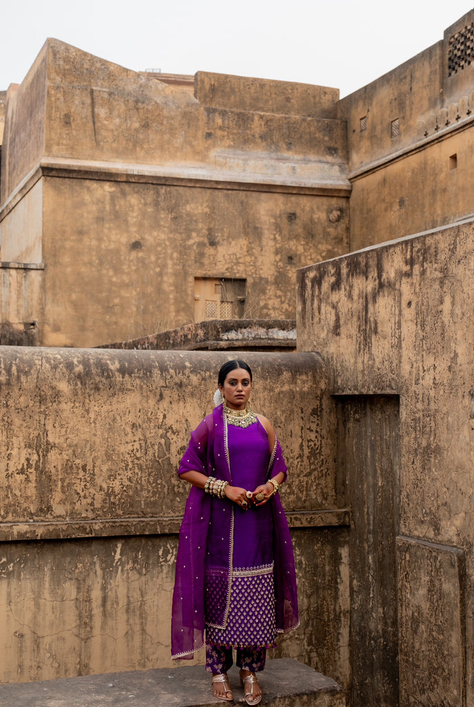 Kalindi kurta Set