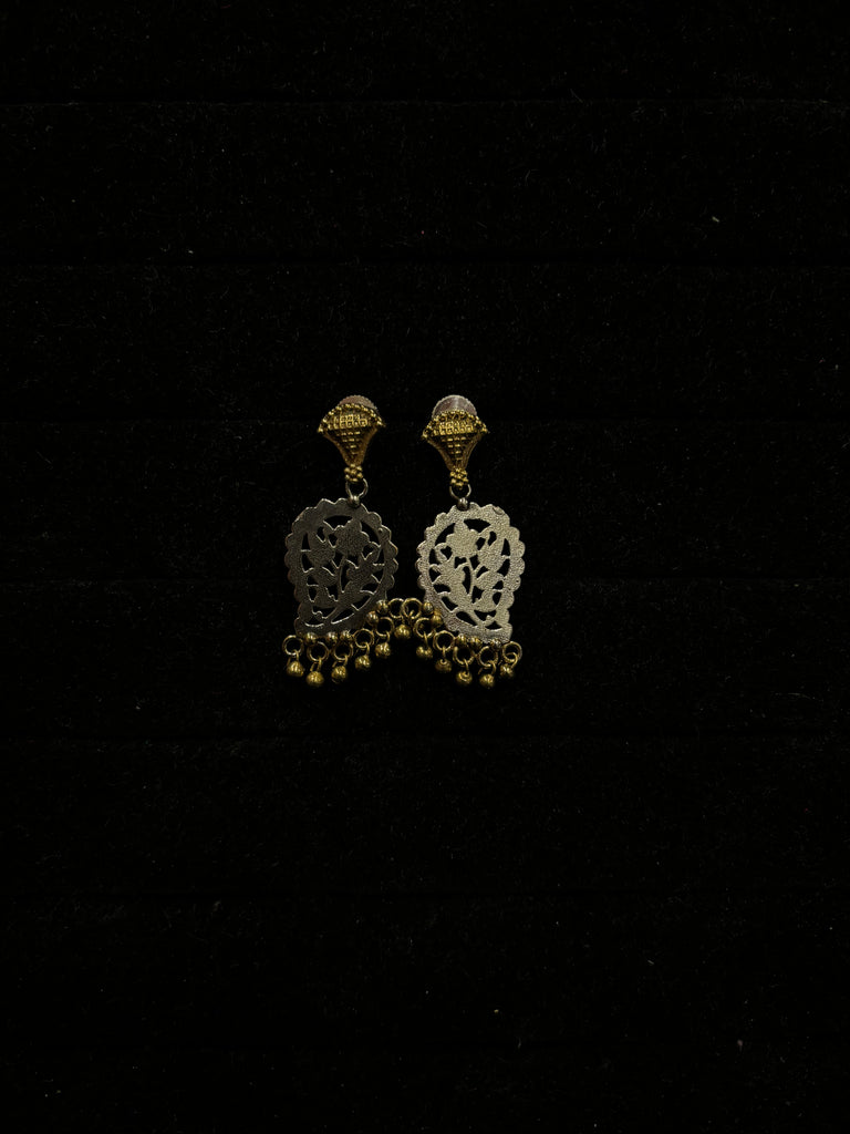 Oxidised Earring