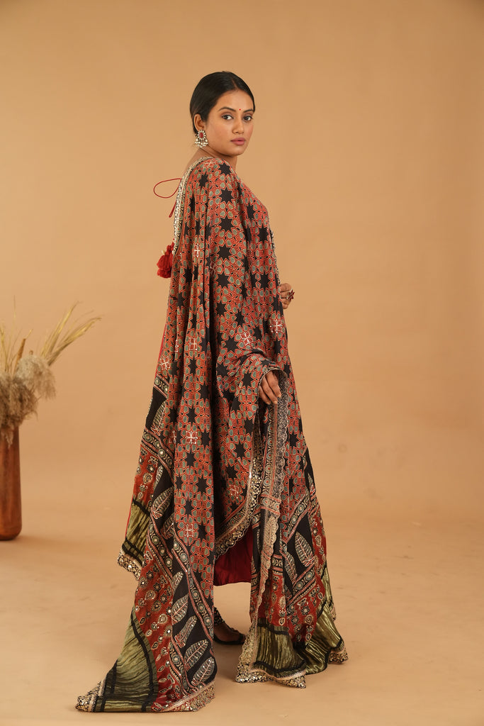 Ajrakh Dupatta