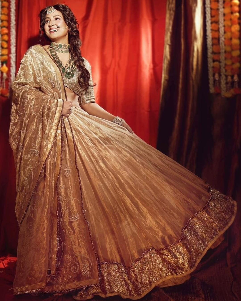 Hina Khan Lehenga Set