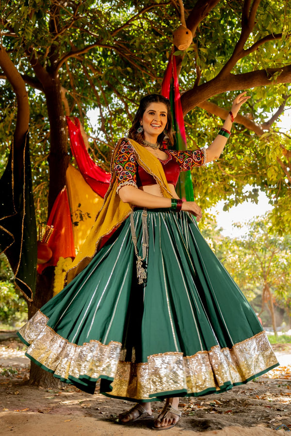 Komal Gamthi Lehenga Set